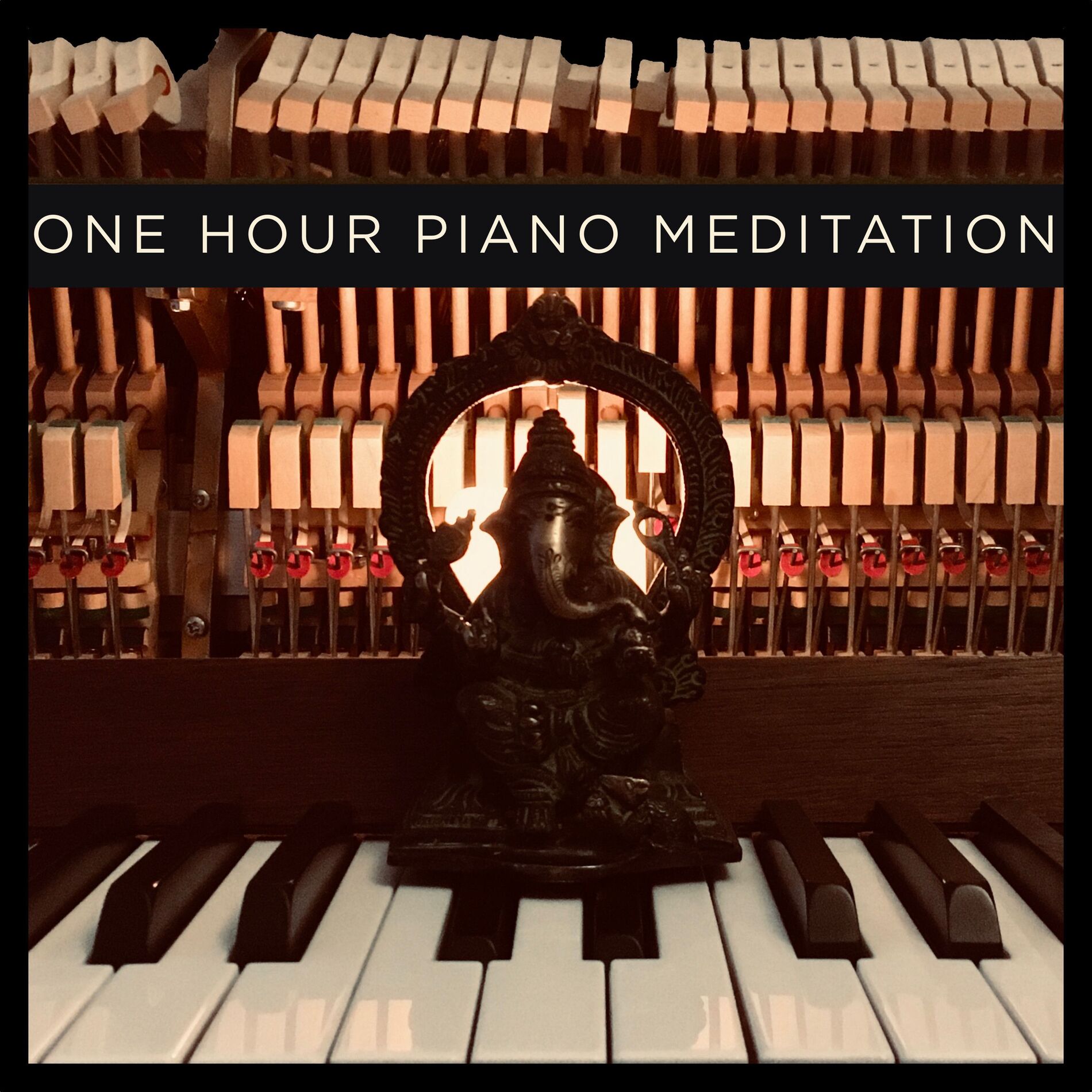 Album cover of One Hour Piano Meditation