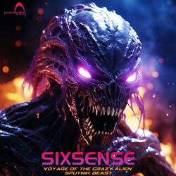 Cover of Voyage Of The Crazy Alien Sputnik Beast