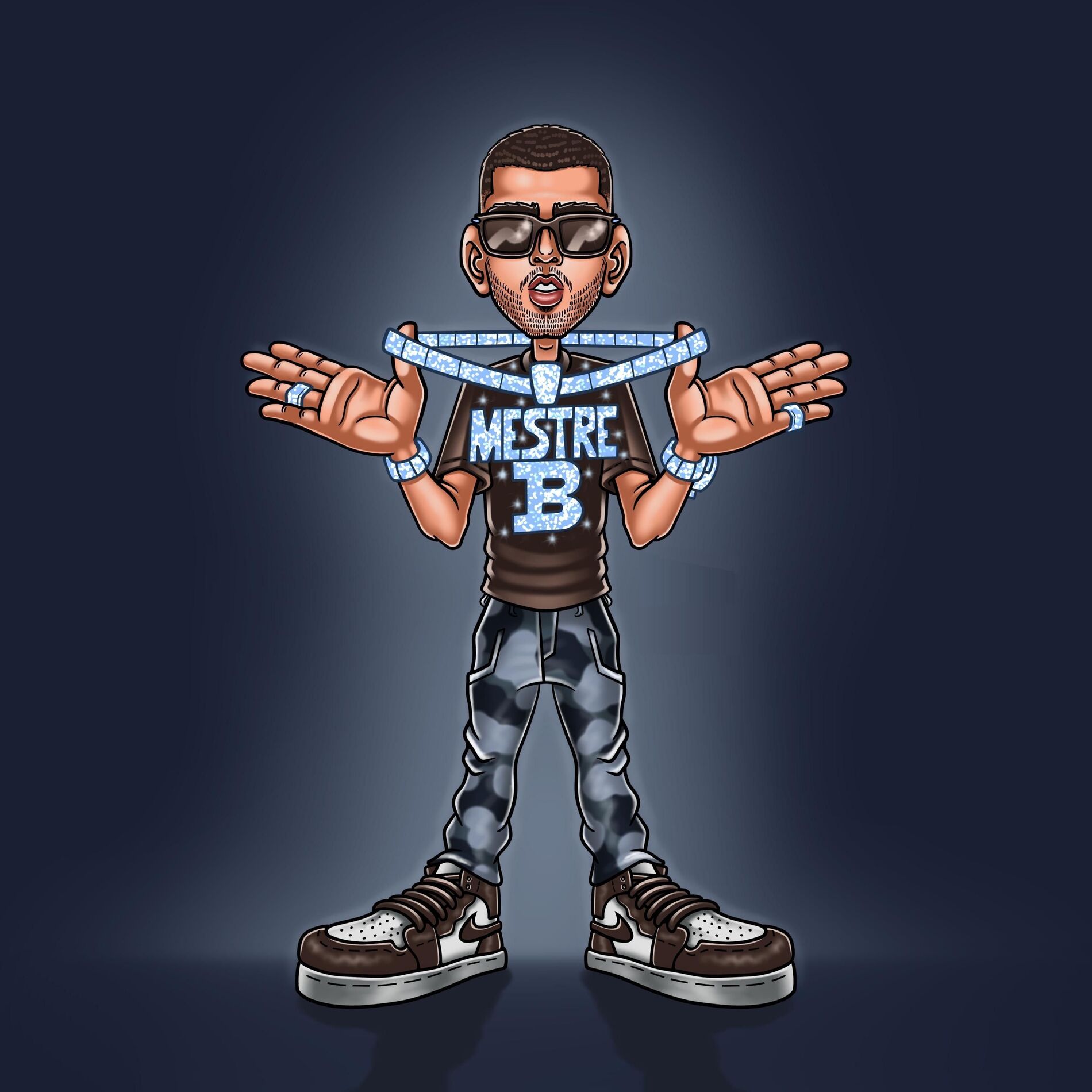 Album cover of Mestre B, Vol. 1 (Instrumental)