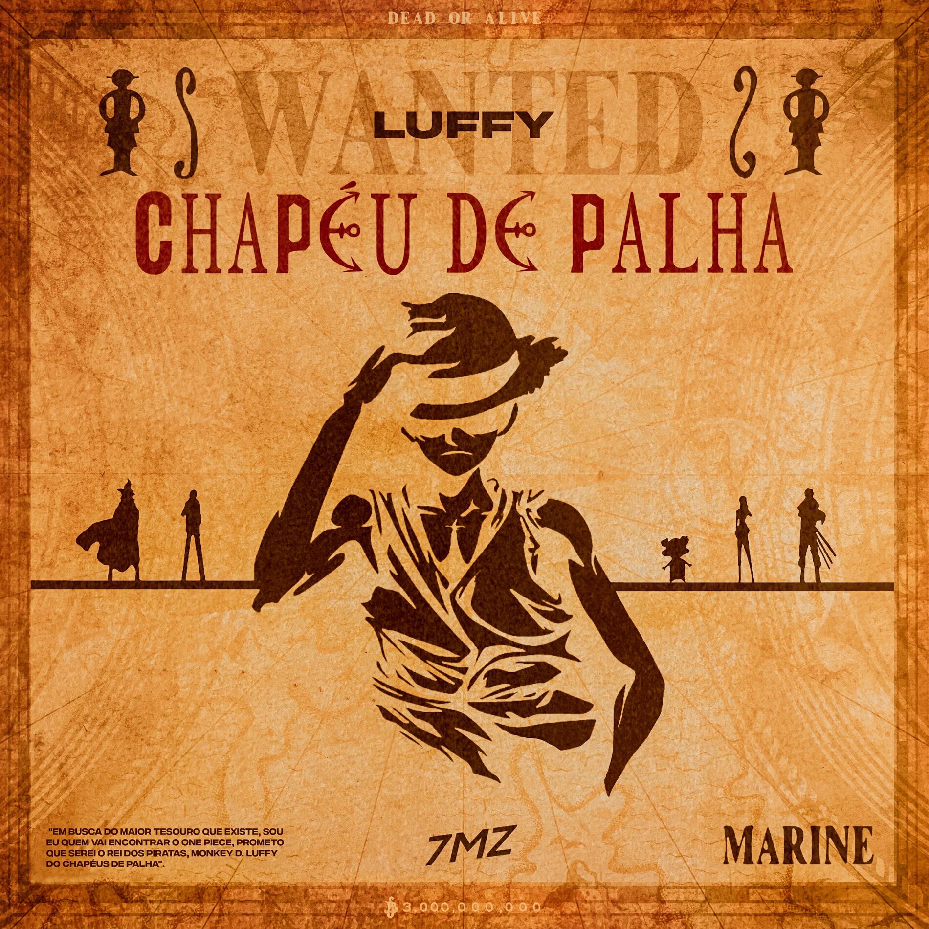 Album cover of Rap do Luffy: Chapéu de Palha (Nerd Hits)