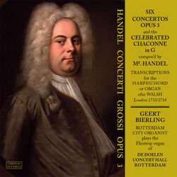 Cover of Handel Six Concerti Grossi Opus 3