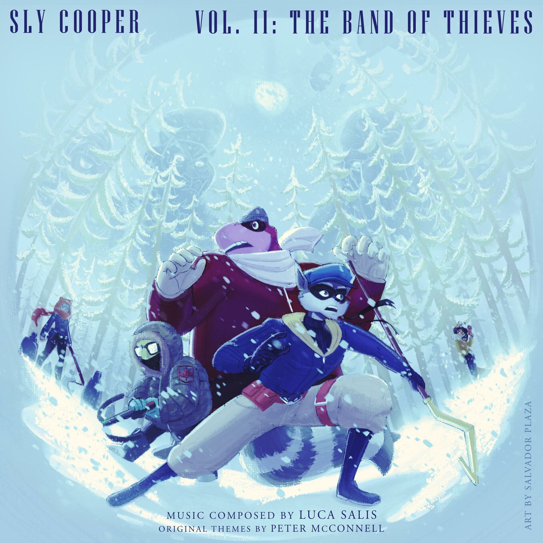 Album cover of Sly Cooper Vol. II - The Band of Thieves