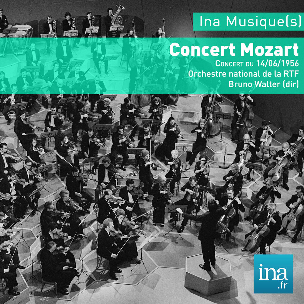 Picture of Concert Mozart, Orchestre National de la RTF, Concert du 14/06/1956, Bruno Walter (dir)