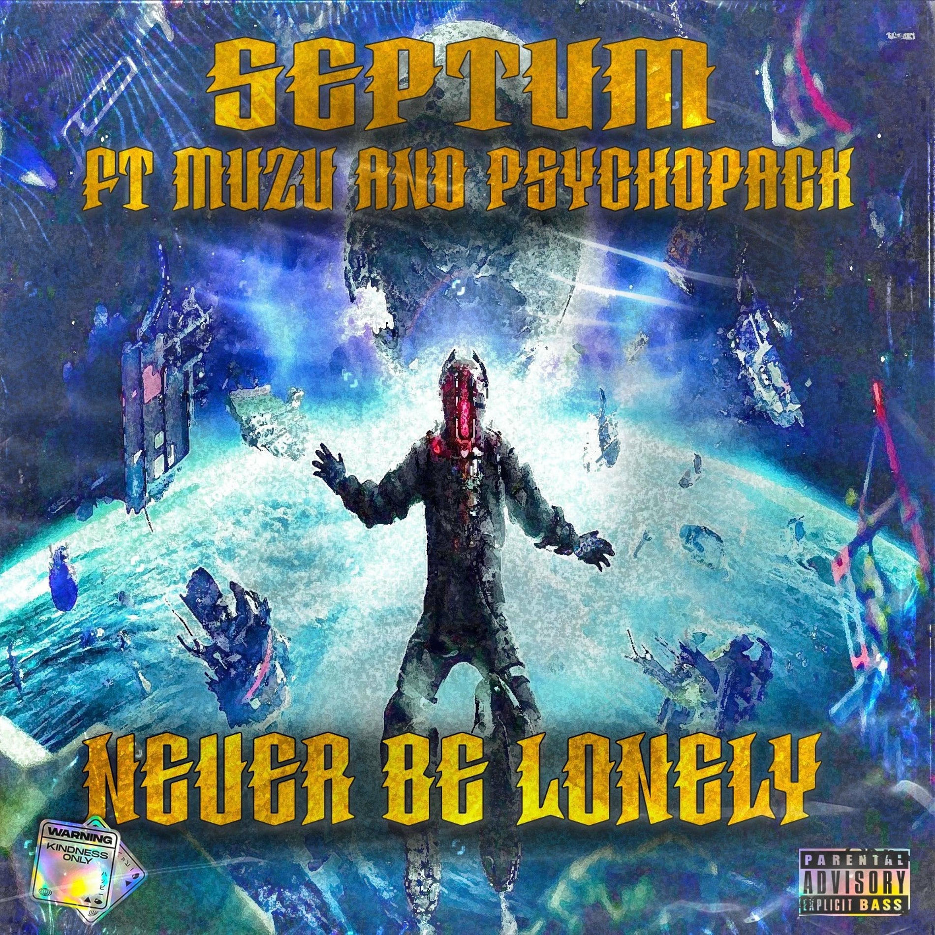 Album cover of Never Be Lonely (feat. Muzu & Psychopack) (Radio edit)
