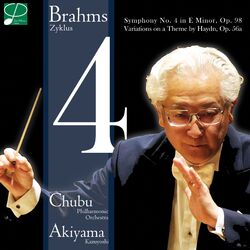 Cover of Brahms: Symphony No. 4 in E Minor, Op. 98 (Live)