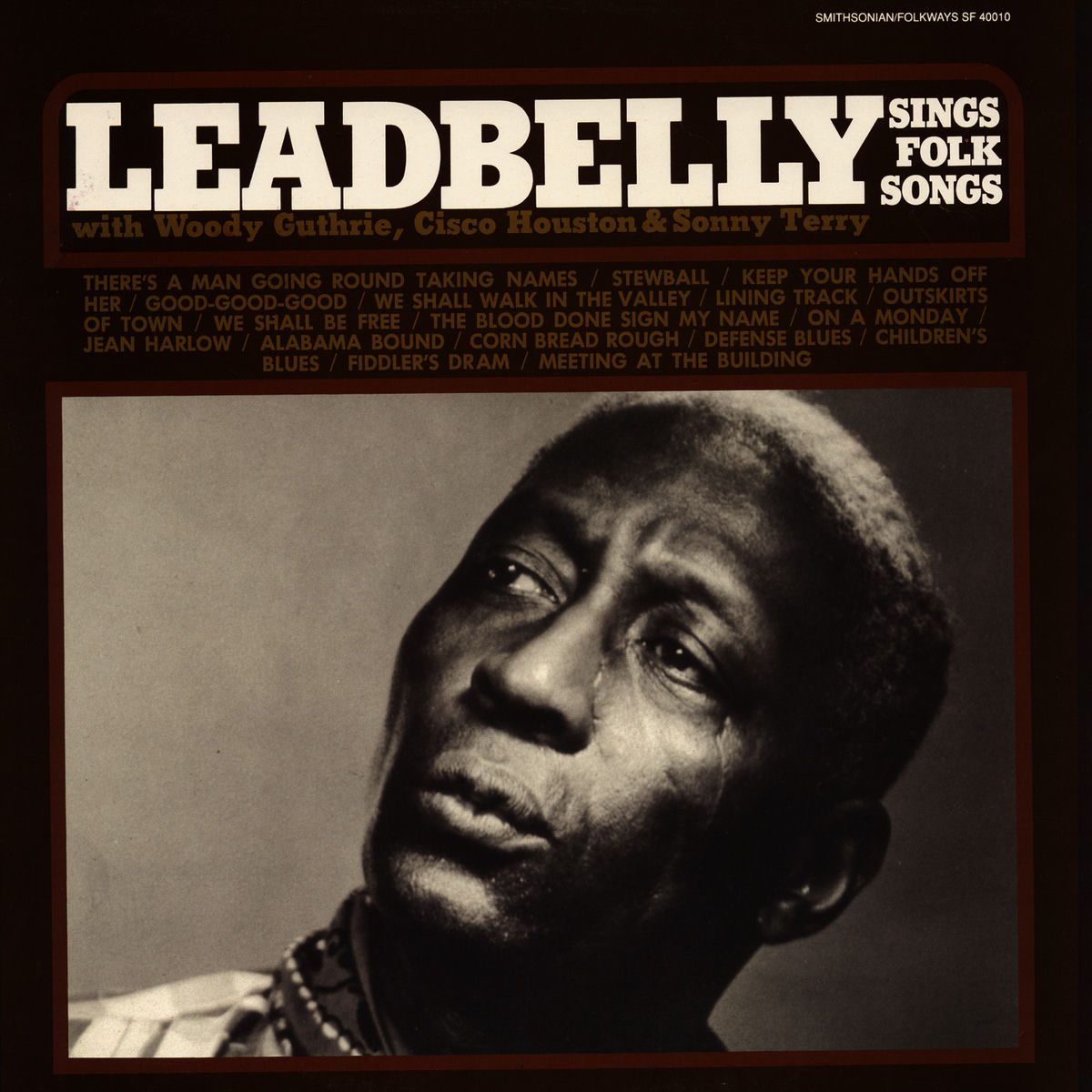 Album cover of Leadbelly Sings Folk Songs