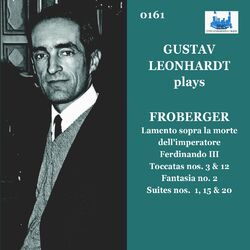 Cover of Gustav Leonhardt plays Froberger