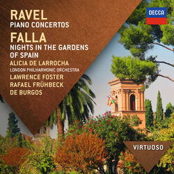 Cover of Ravel: Piano Concertos; Falla: Nights In The Gardens Of Spain