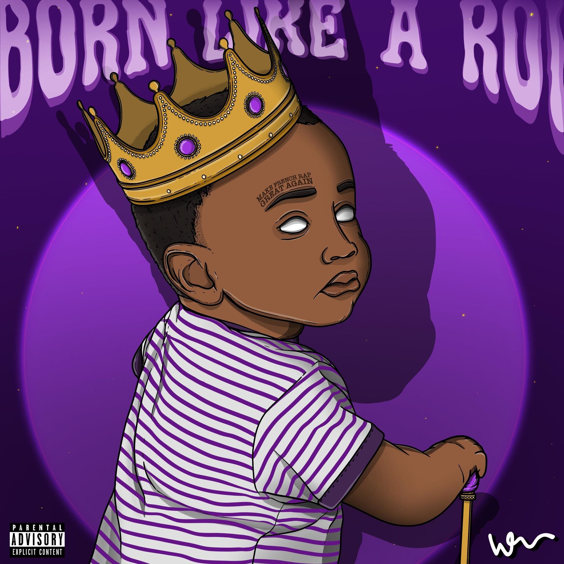 Album cover of Born Like A Roi