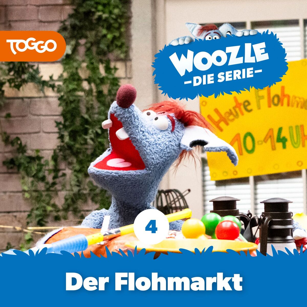 Album cover of Woozle - Die Serie - Folge 04: Der Flohmarkt (Das Original-Hörspiel zur TV-Serie)