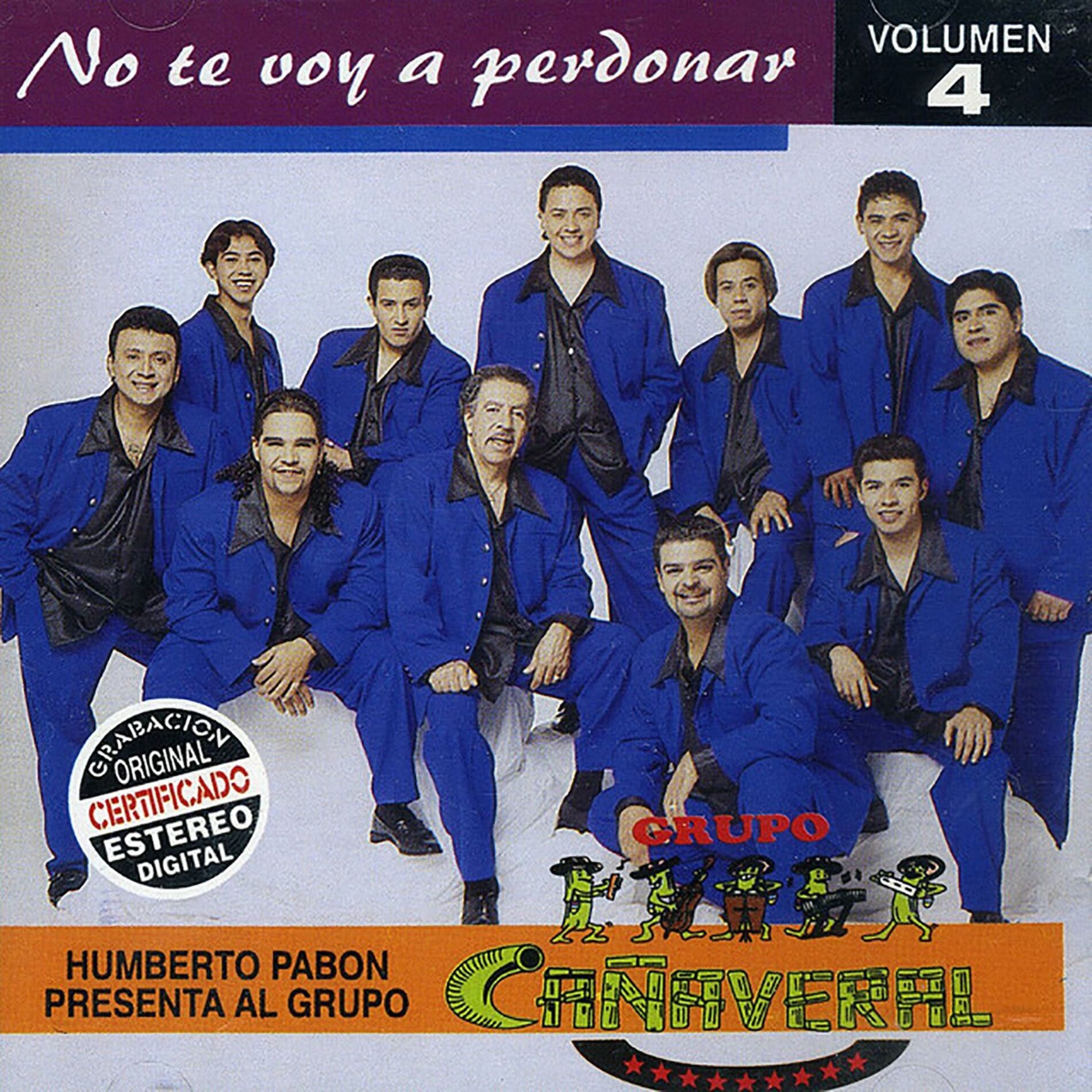 Album cover of No Te Voy a Perdonar, Vol. 4