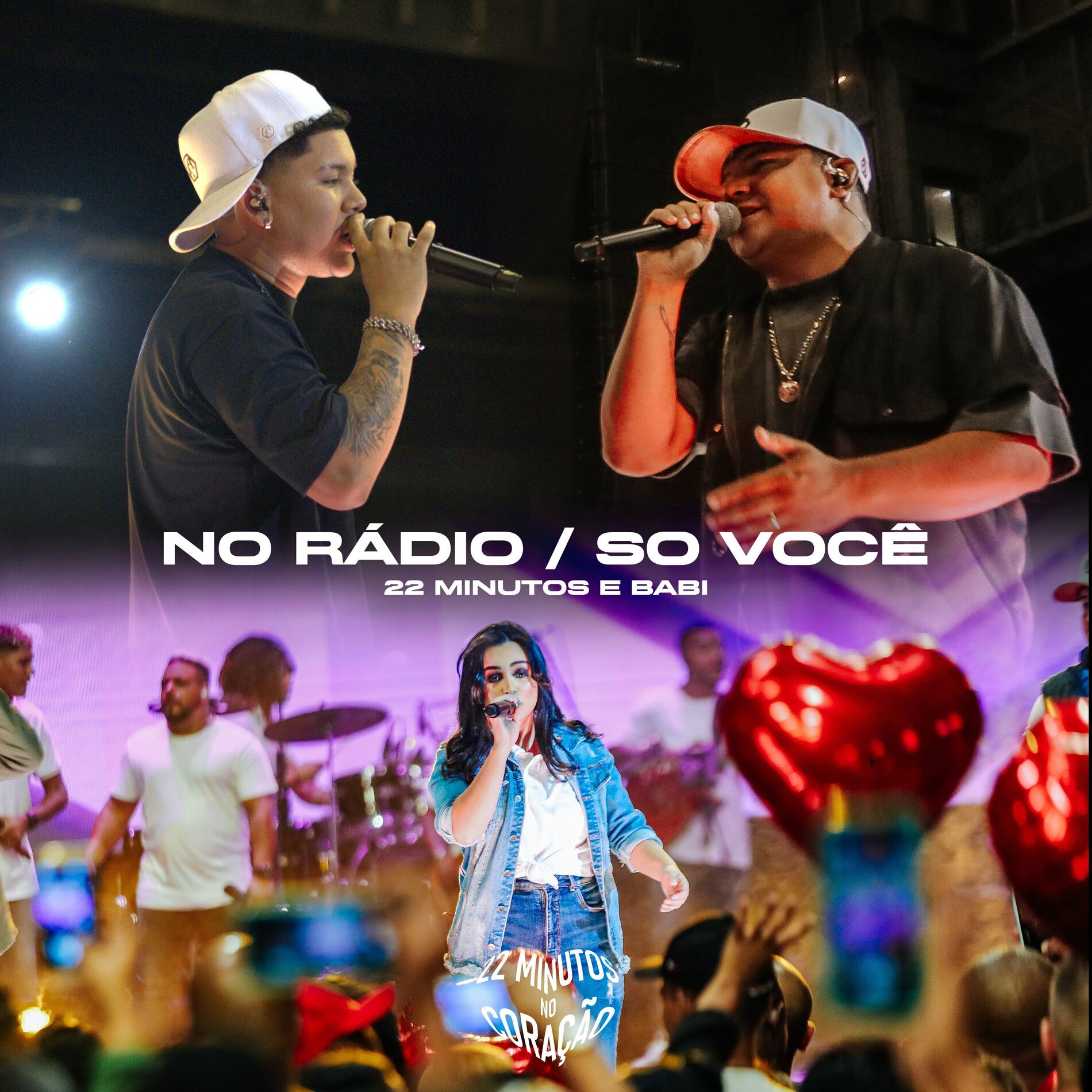 Album cover of No Rádio / Só Você (Ao Vivo)
