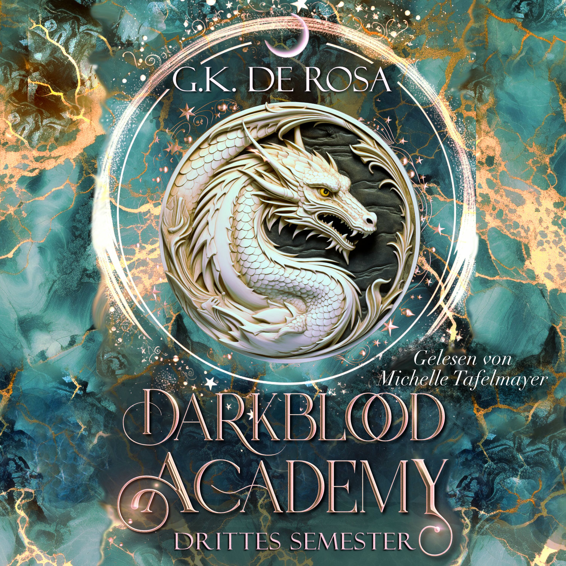 Album cover of Darkblood Academy Drittes Semester - Fantasy Hörbücher (Romantasy Hörbücher mit Spice)