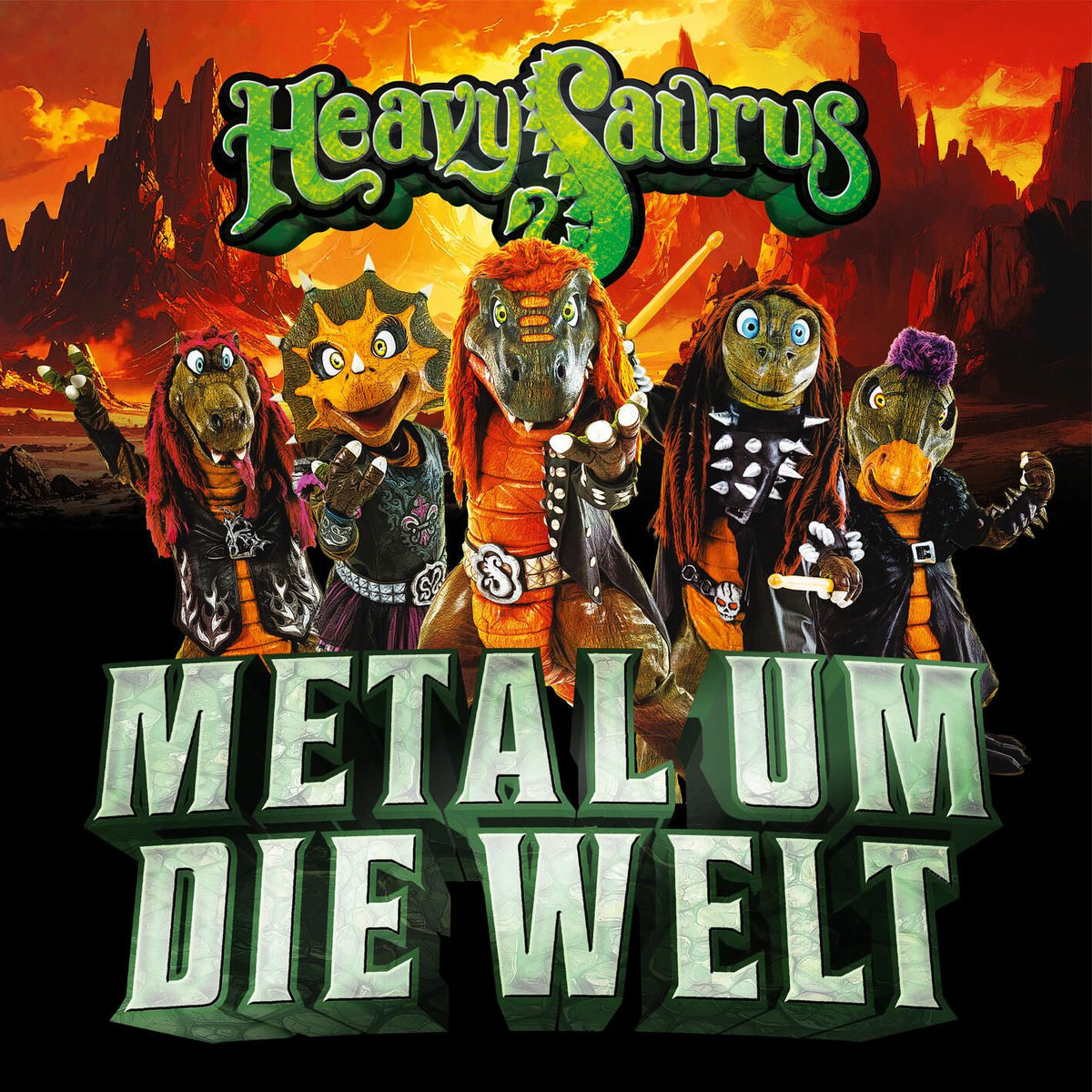 Album cover of Metal um die Welt