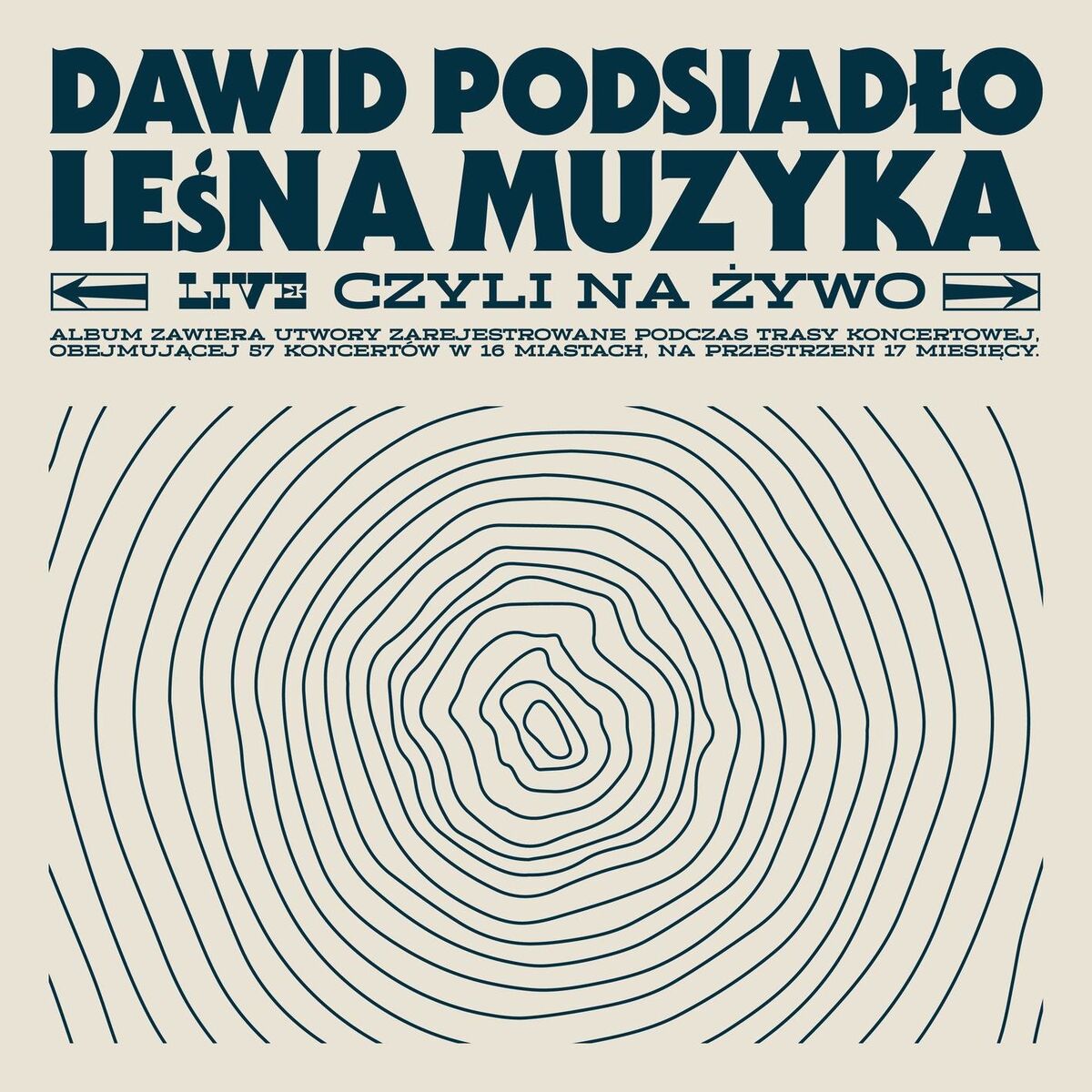 Album cover of Leśna Muzyka (live, czyli na żywo)