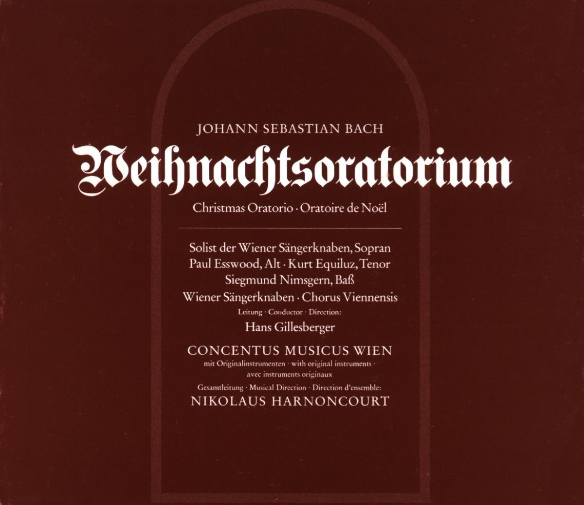 Album cover of Bach, JS: Weihnachtsoratorium, BWV 248, Pt. 1: No. 2, Rezitativ. 