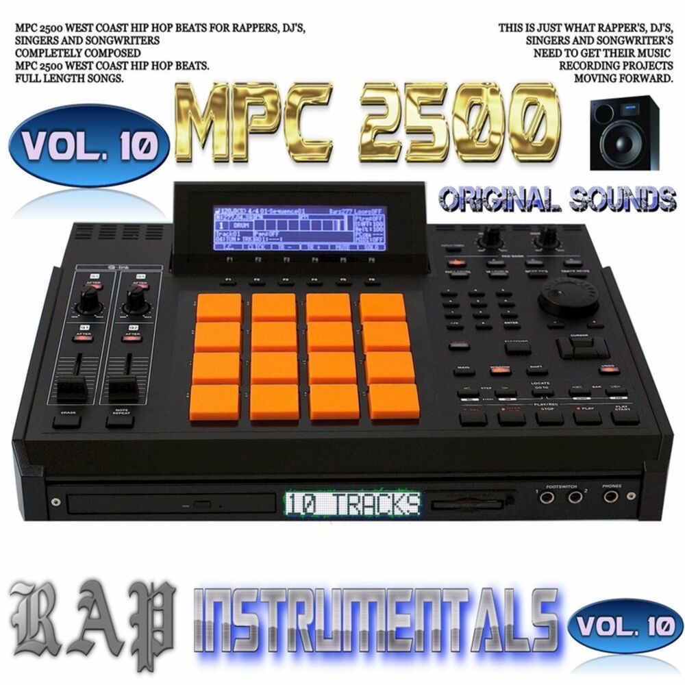 Picture of Mpc 2500 Rap Instrumentals, Vol. 10