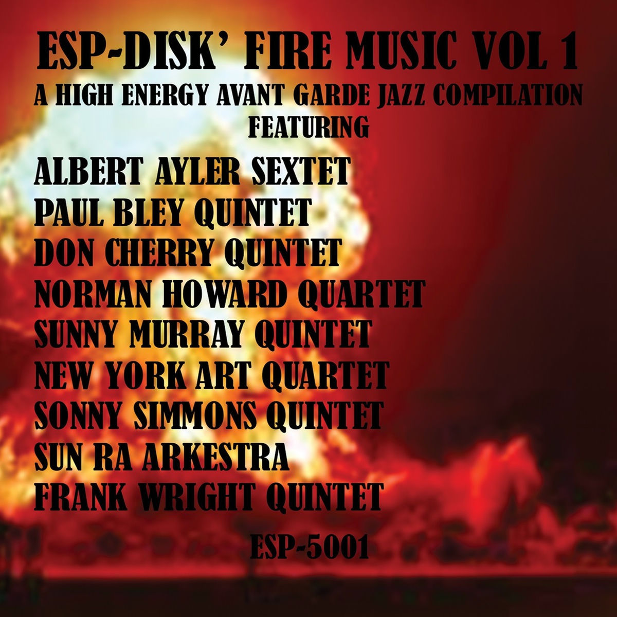 Album cover of ESP-Disk Fire Music, Vol. 1