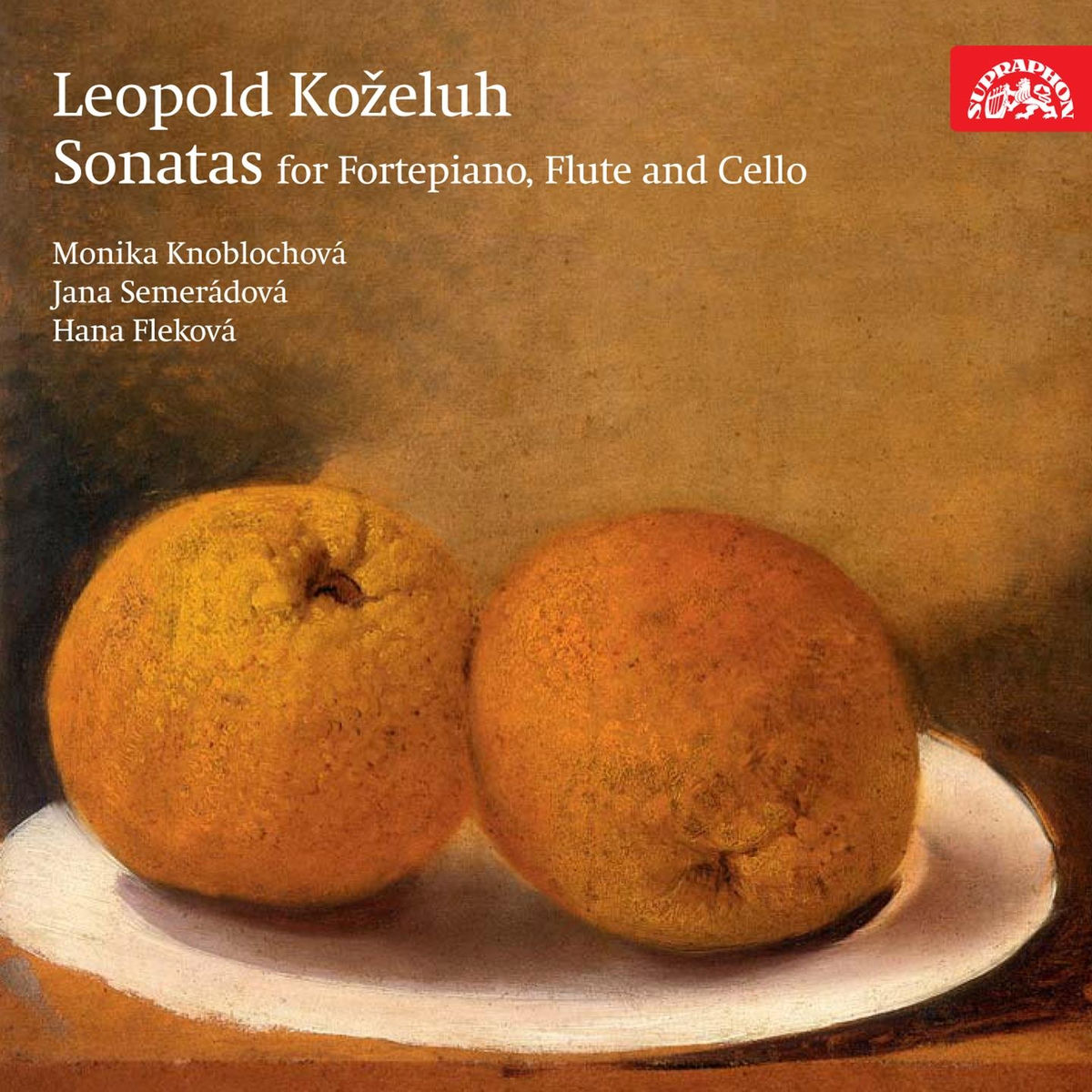 Album cover of Koželuh: Sonatas for Fortepiano, Flute and Cello
