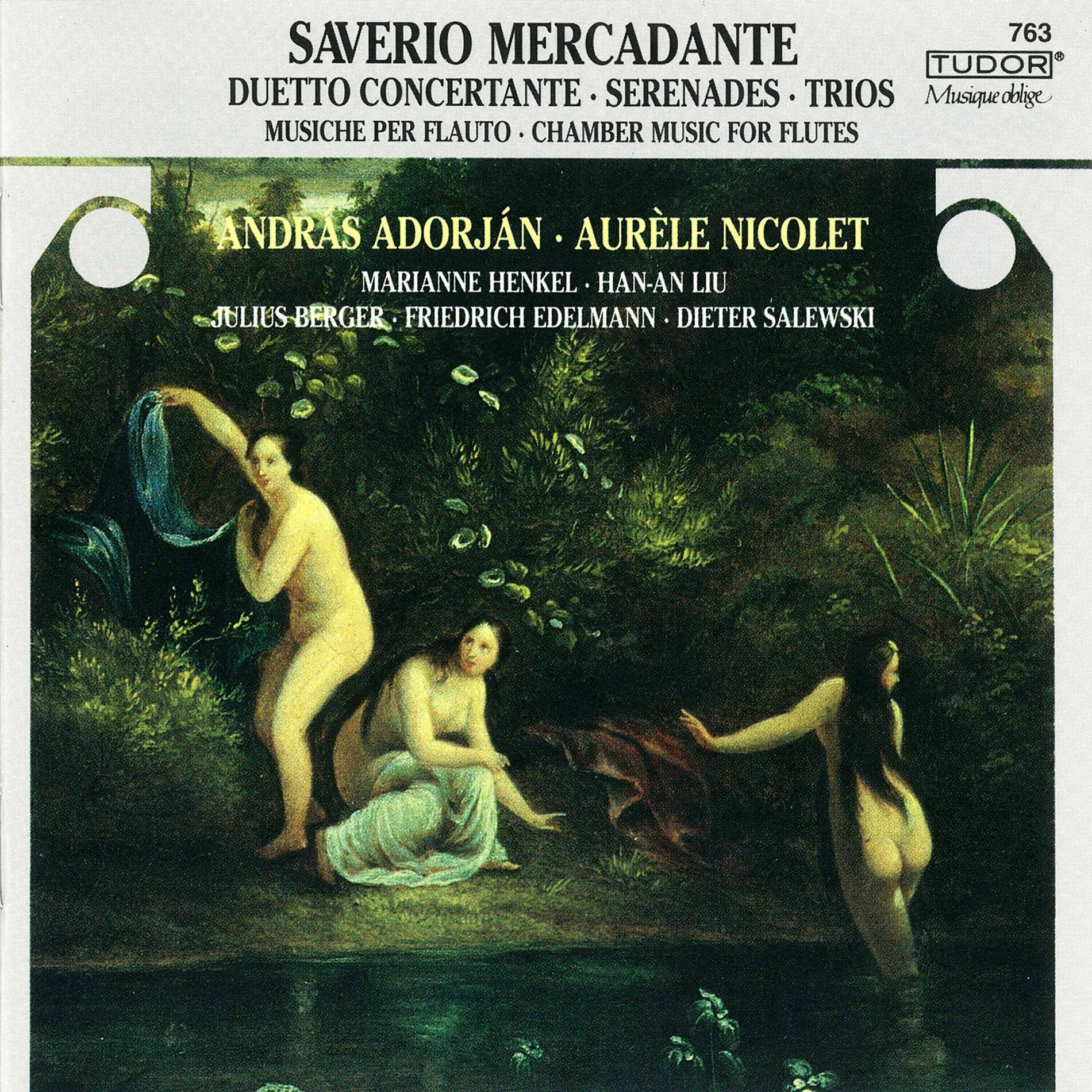 Album cover of Trio for Flute, Flute d'Amore & Cello in F Major: I. Moderato