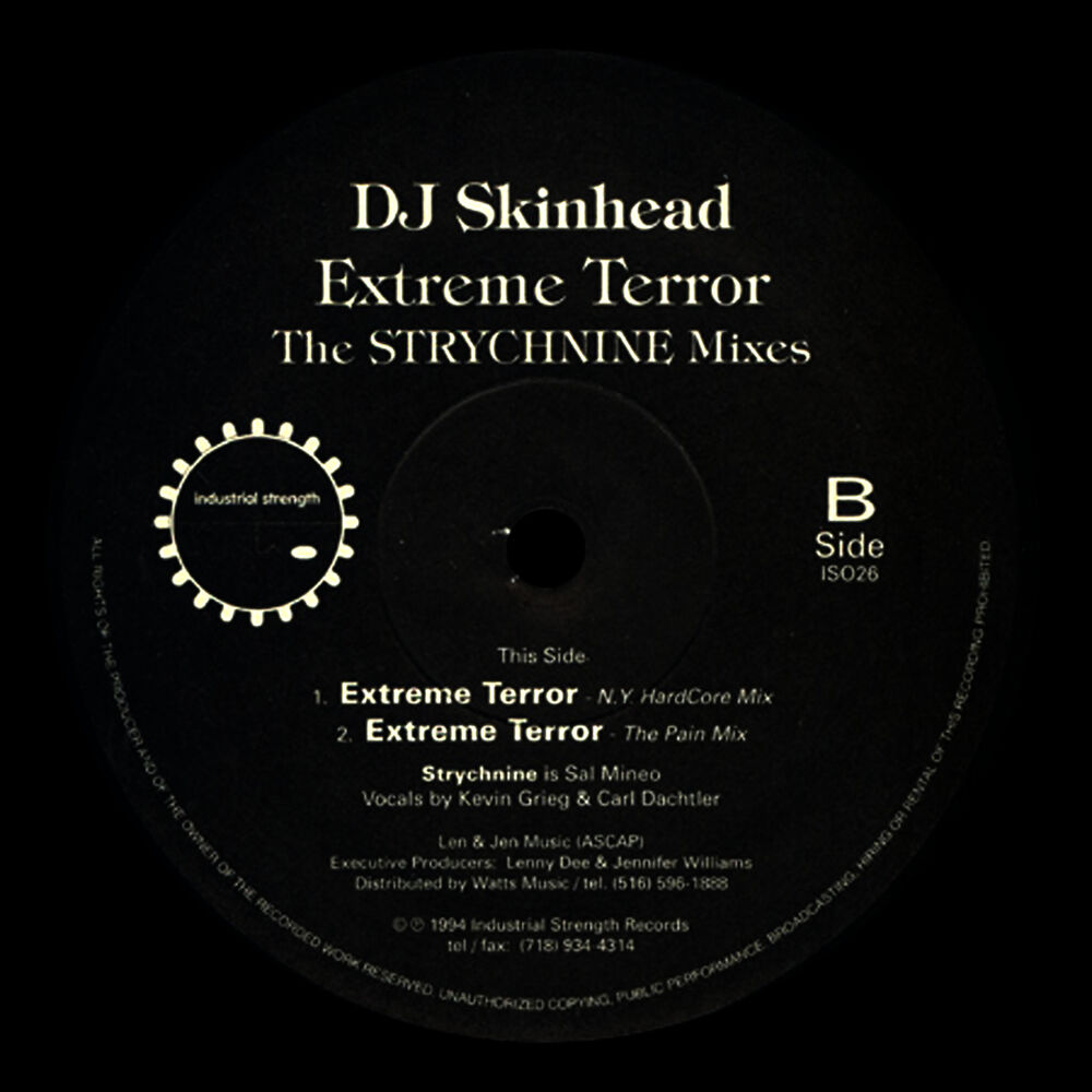 Picture of Extreme Terror - Strychnine & Temper Tantrum Remixes