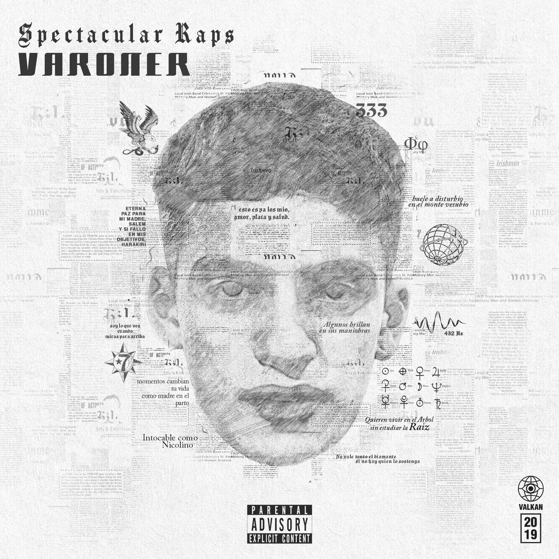 Album cover of Spectacular Raps