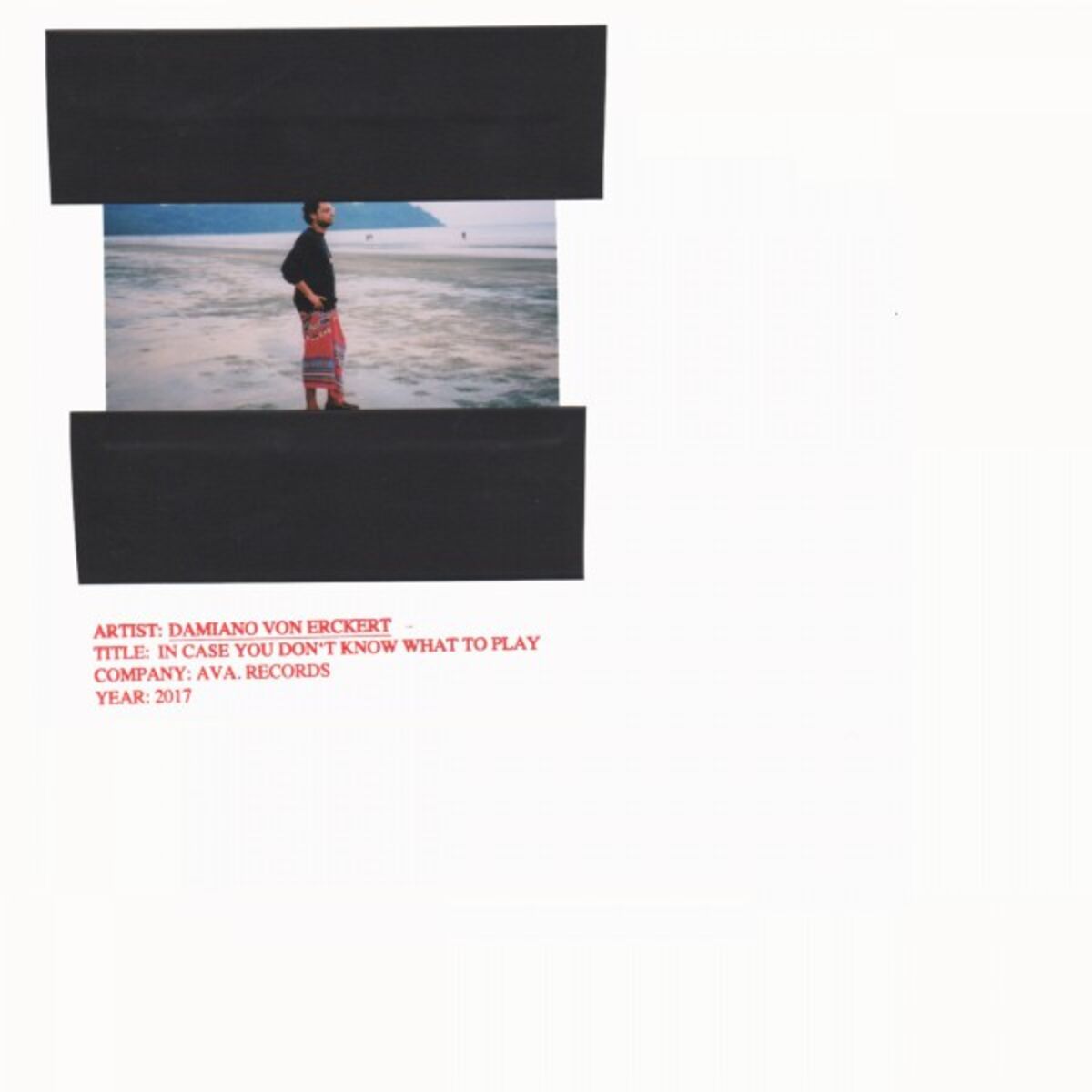 Album cover of In Case You Don't Know What to Play