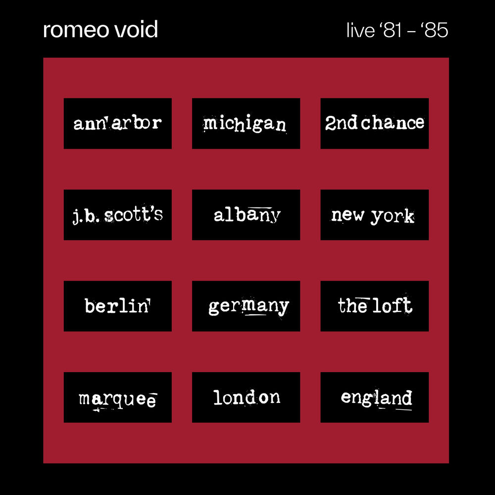 Live '81-'85 cover