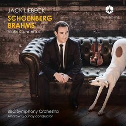 Cover of Schoenberg & Brahms: Violin Concertos