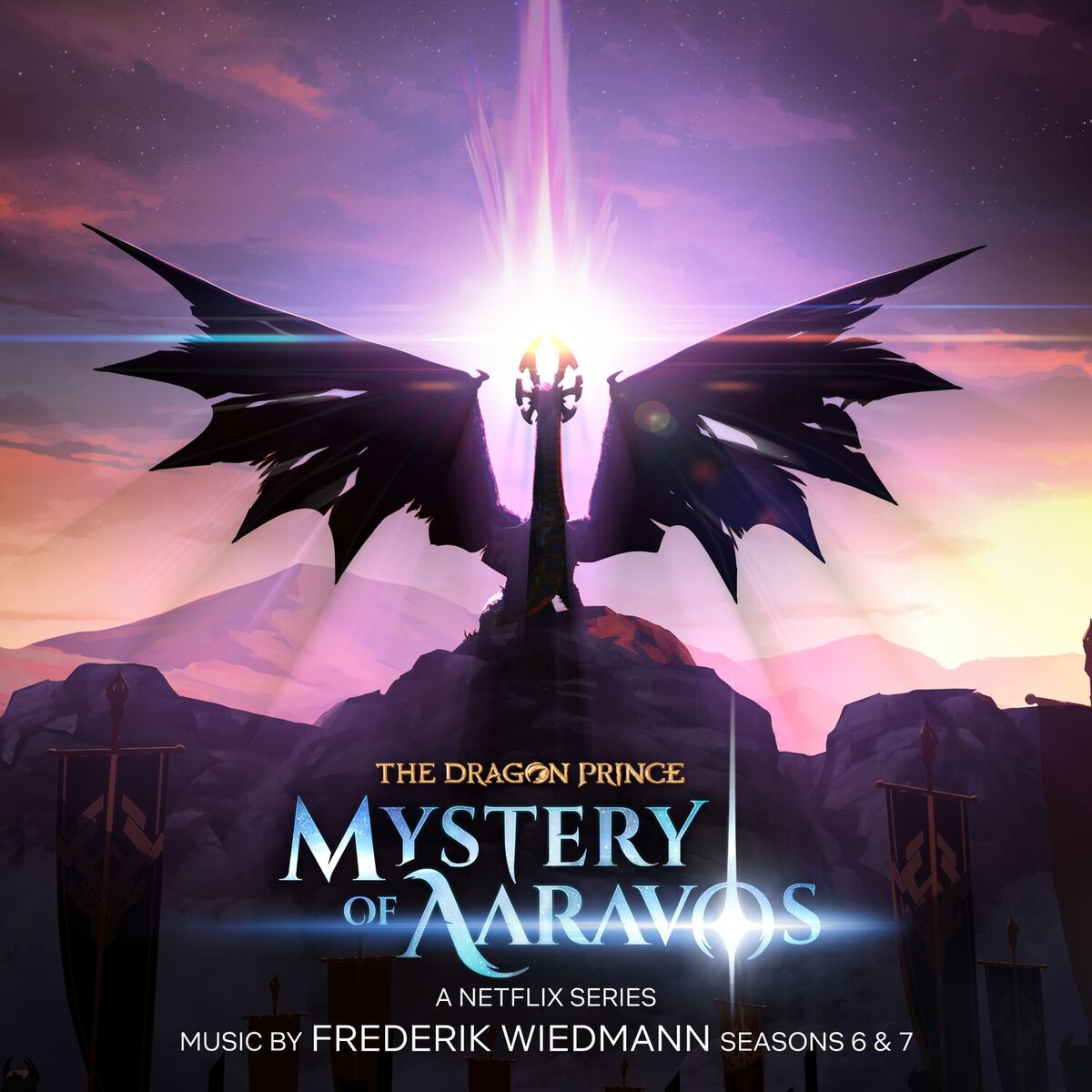 Album cover of The Dragon Prince: Mystery of Aaravos, Seasons 6 & 7 (A Netflix Series Soundtrack)