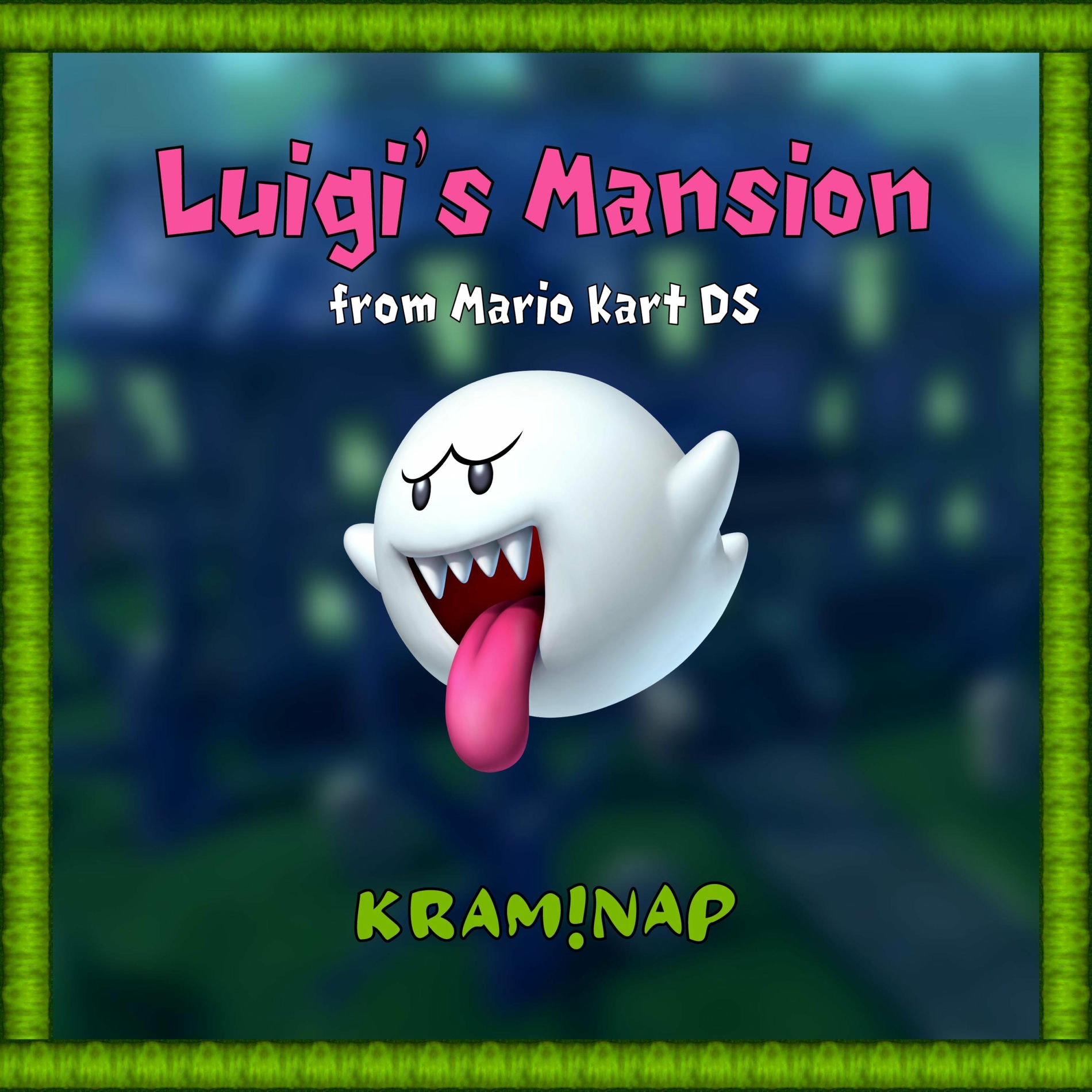 Album cover of Luigi's Mansion (from Mario Kart DS)