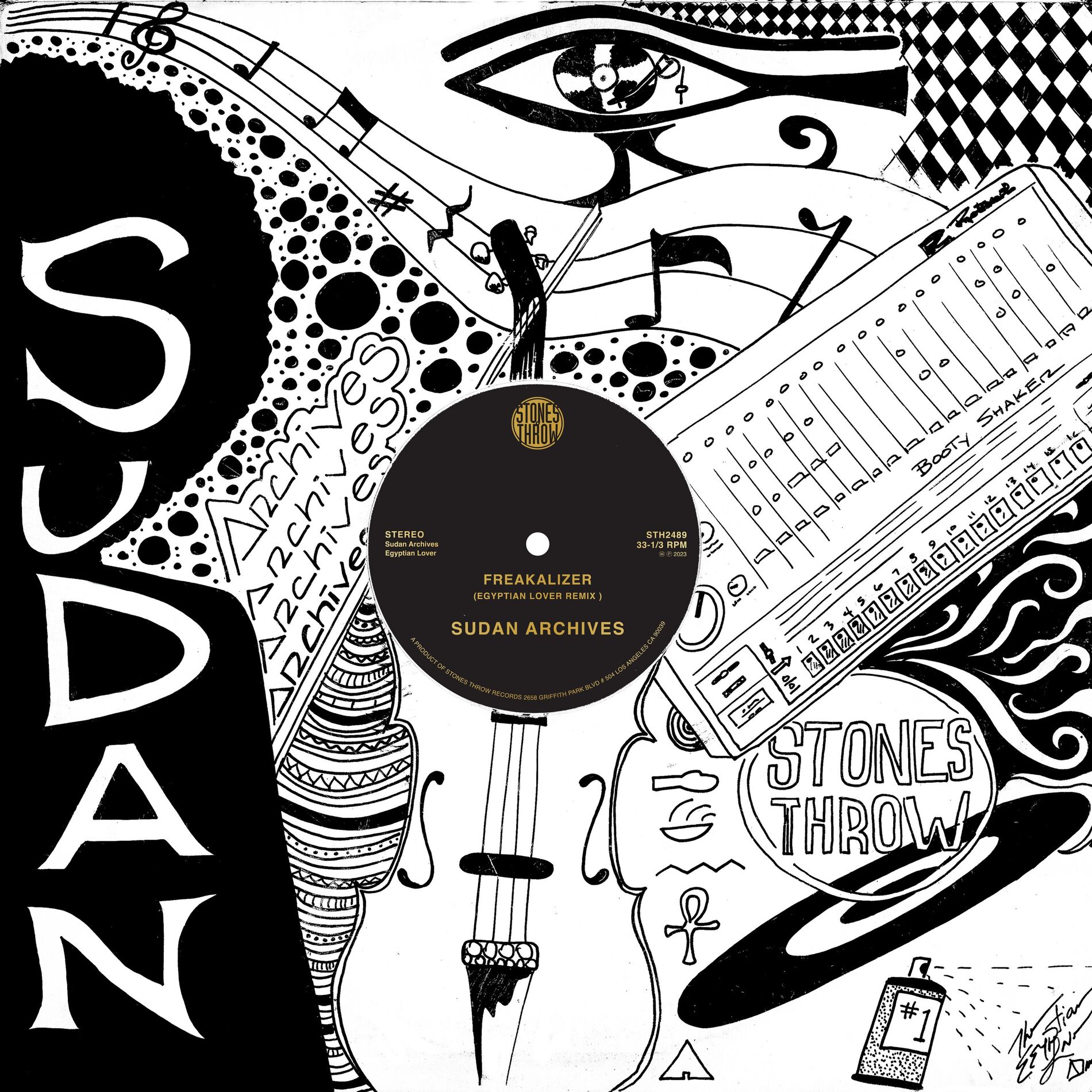 Album cover of Freakalizer (The Egyptian Lover Remix)