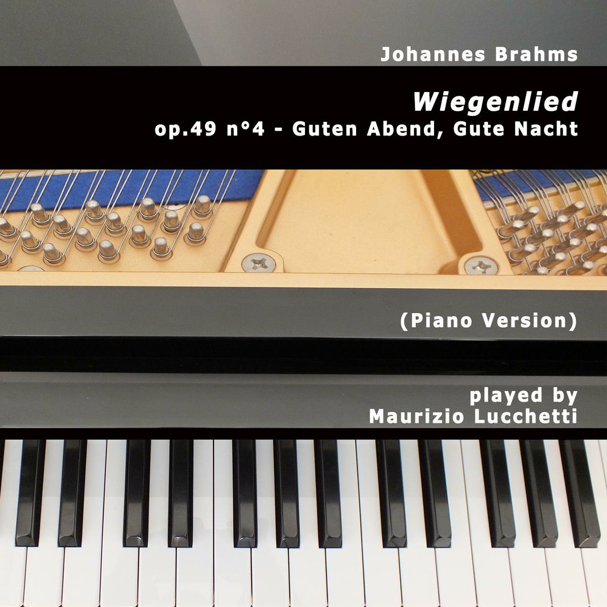Album cover of J. Brahms: Wiegenlied (Lullaby, Ninna Nanna, Berceuse) - Single