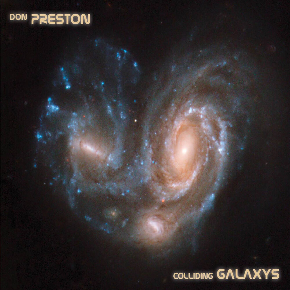 Picture of Colliding Galaxys