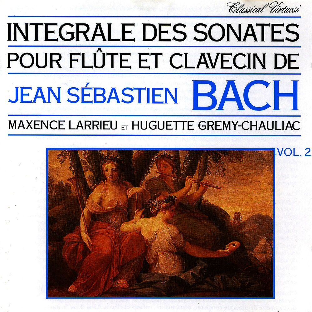 Picture of Jean-Sébastien Bach - Intégrale Pour Flûte Et Clavecin Vol. 2