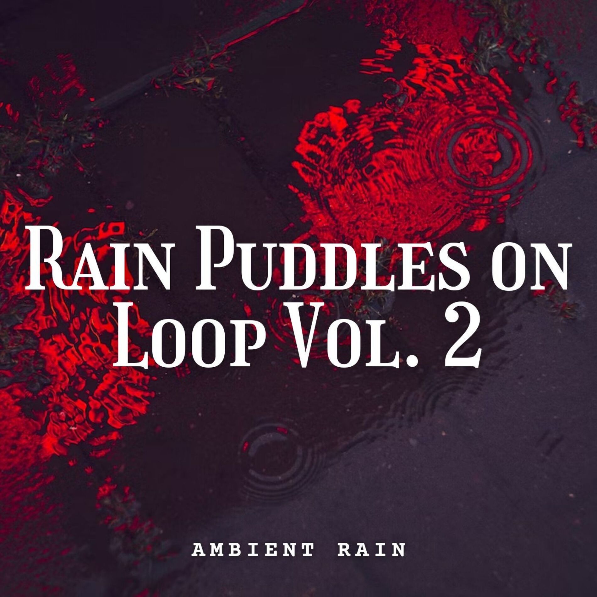 Album cover of Ambient Rain: Rain Puddles on Loop Vol. 2