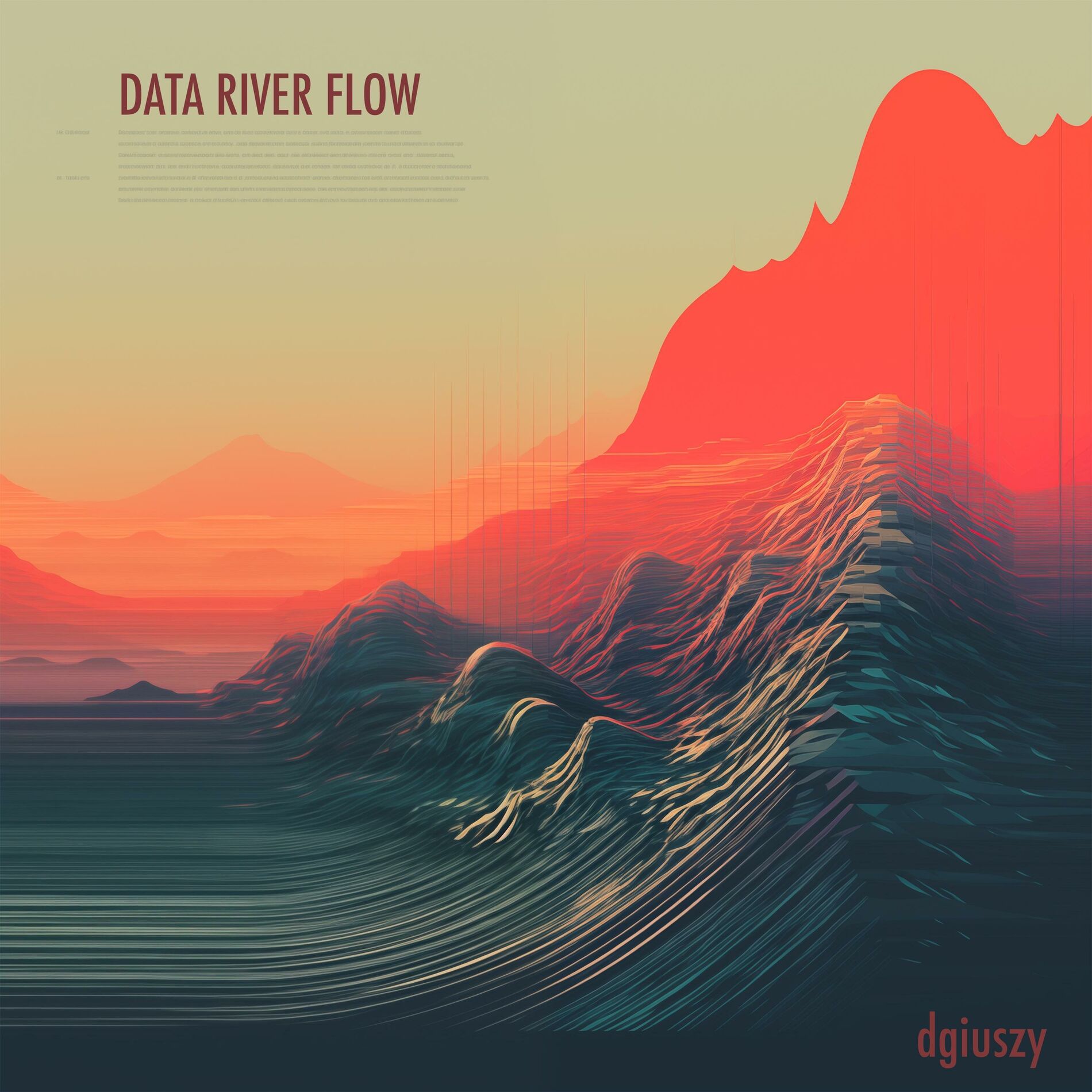 Album cover of Data River Flow
