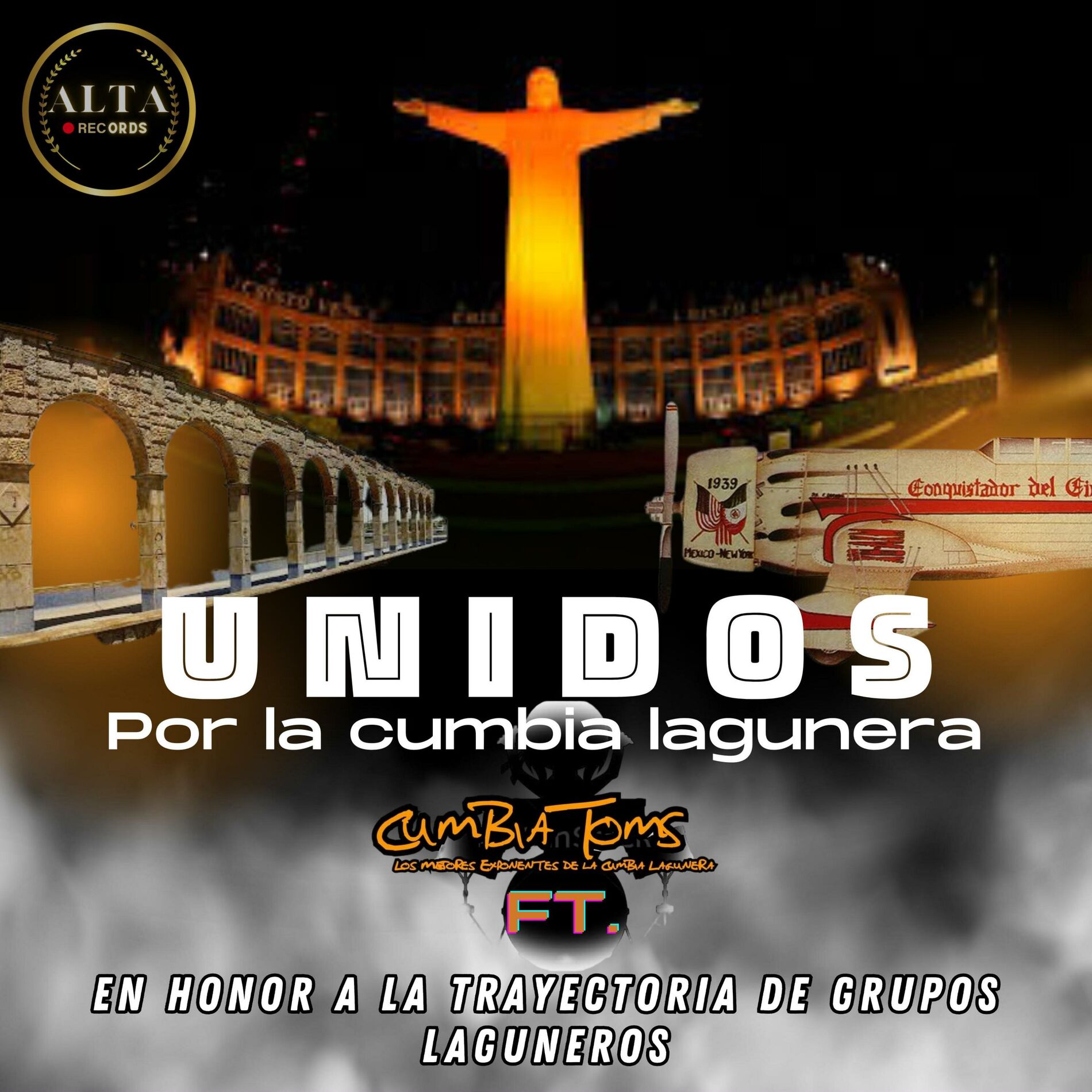 Album cover of Unidos por la Cumbia Lagunera