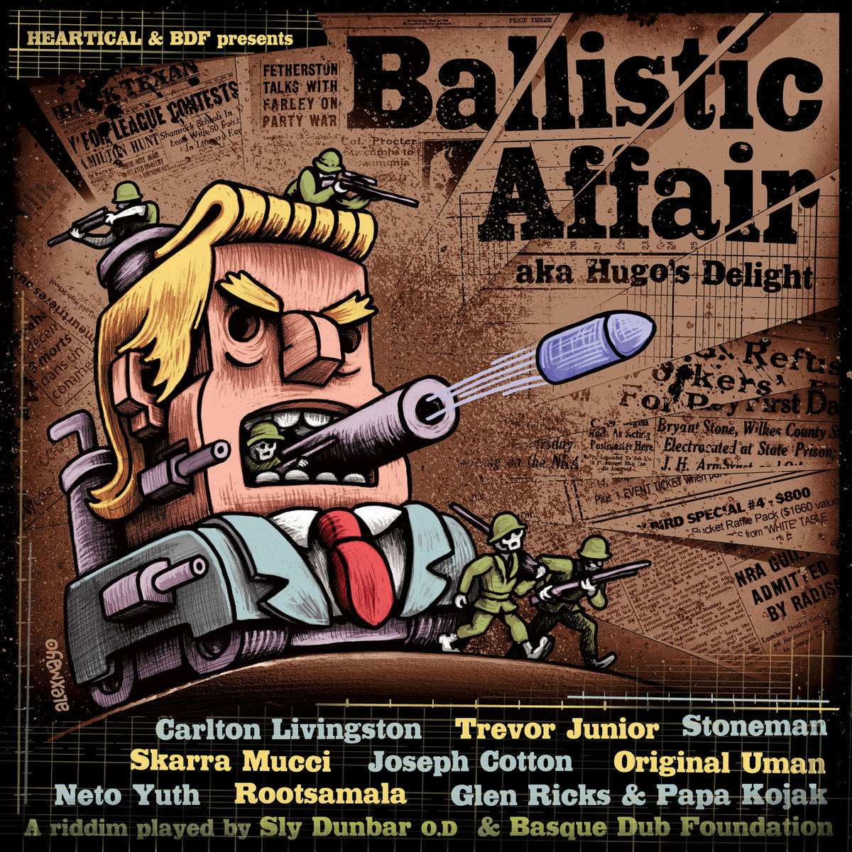 Album cover of Heartical & Bdf Present Ballistic Affair (Hugo's Delight)