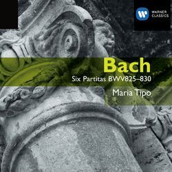 Cover of Bach: Six Partitas, BWV 825 - 830
