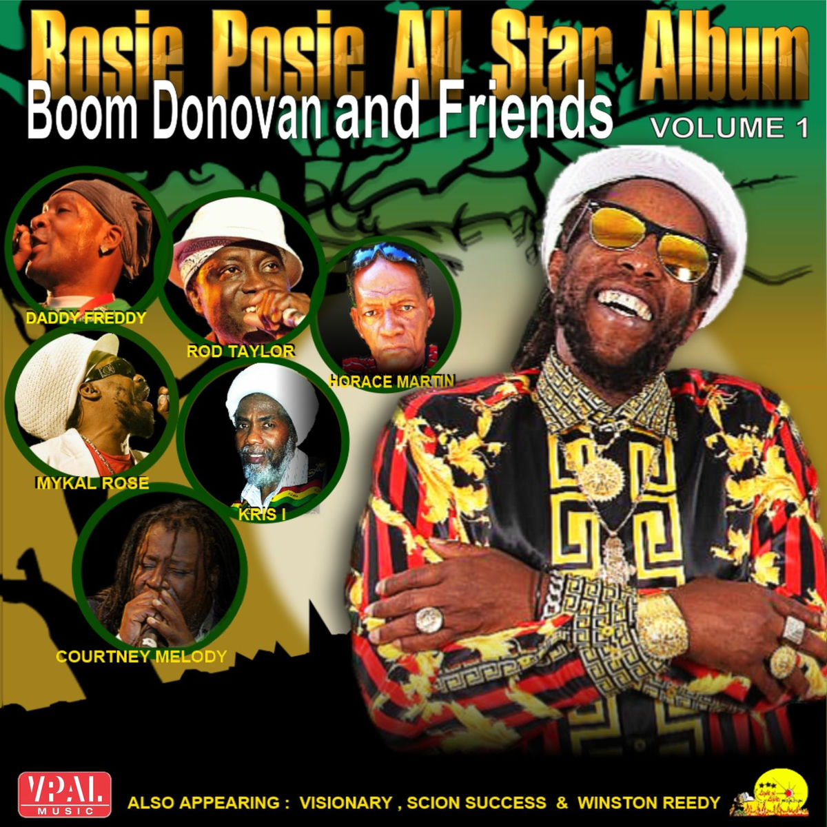 Album cover of Rosie Posie All Star Album, Vol. 1