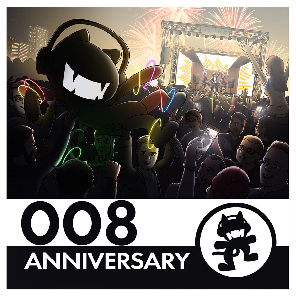 Album cover of Monstercat 008 - Anniversary