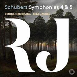 Cover of Schubert: Symphonies 4 & 5