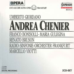 Cover of Giordano, U.: Andrea Chenier