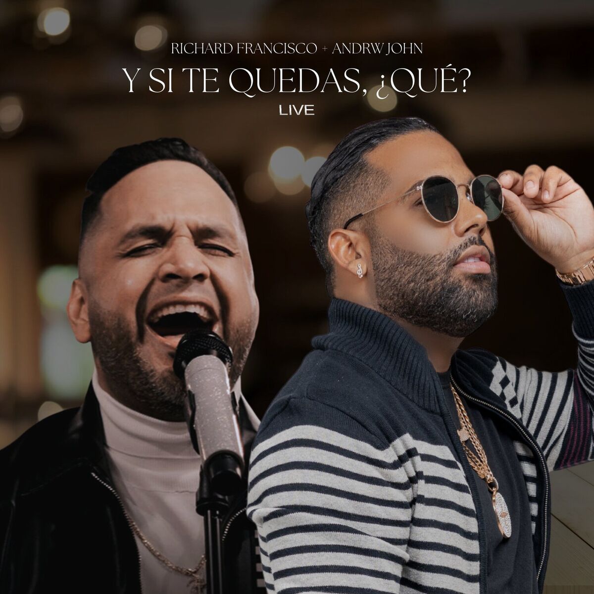 Album cover of Y Si Te Quedas, ¿Qué? (Live)