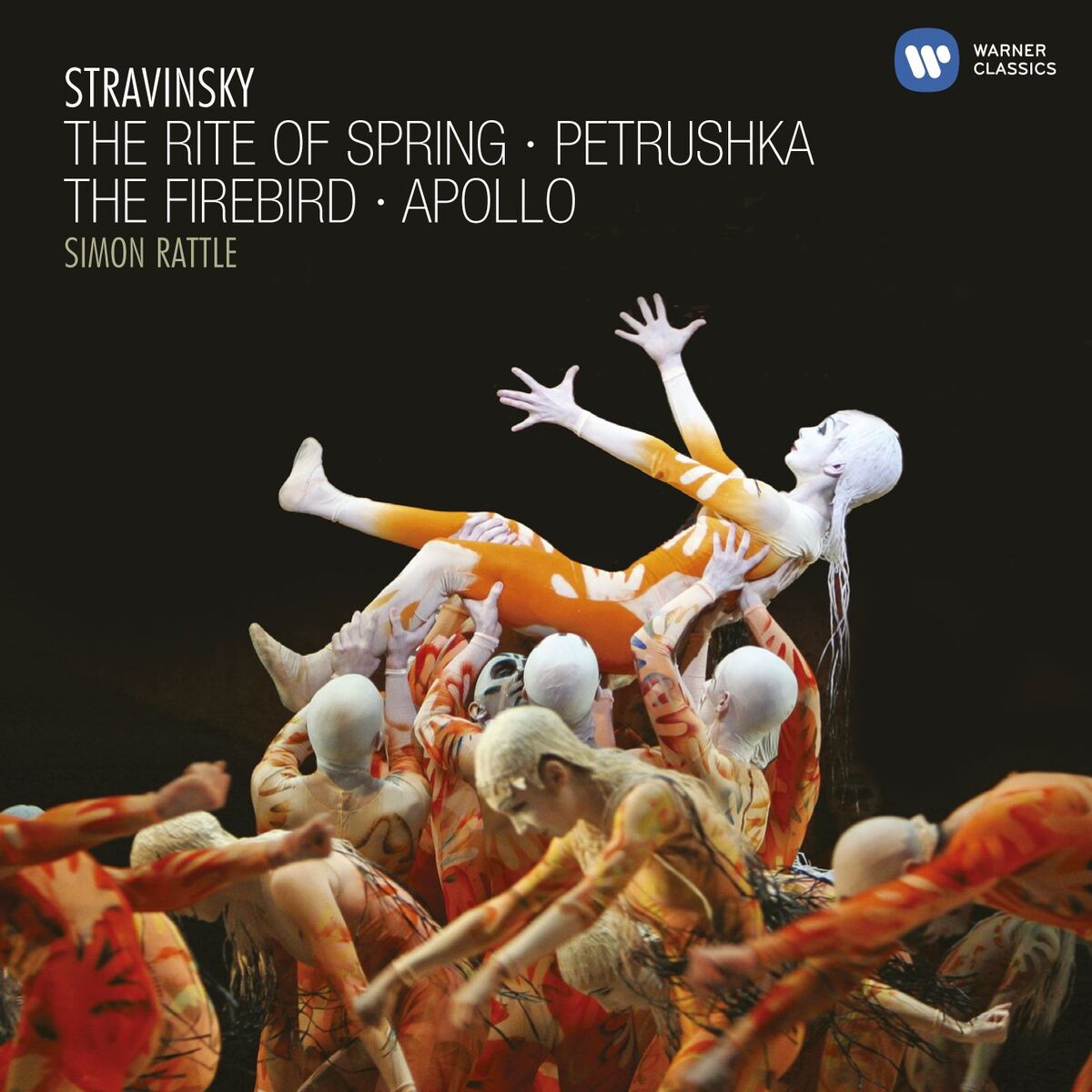 Album cover of Stravinsky: The Rite of Spring, Petrushka, The Firebird & Apollon musagète