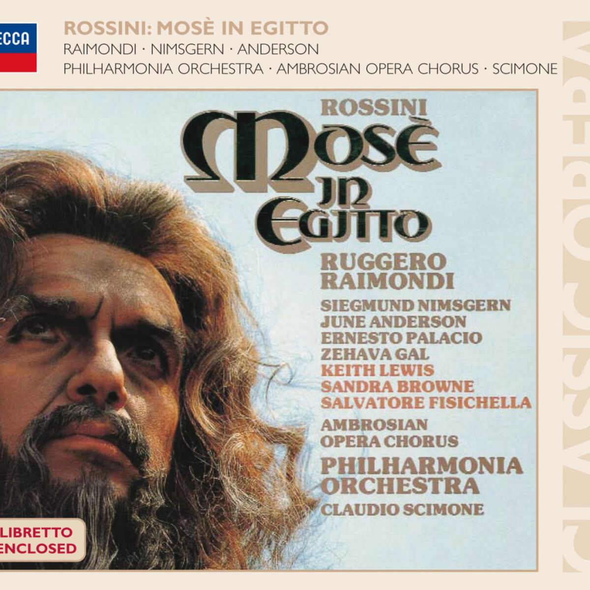 Album cover of Rossini: Mosè in Egitto