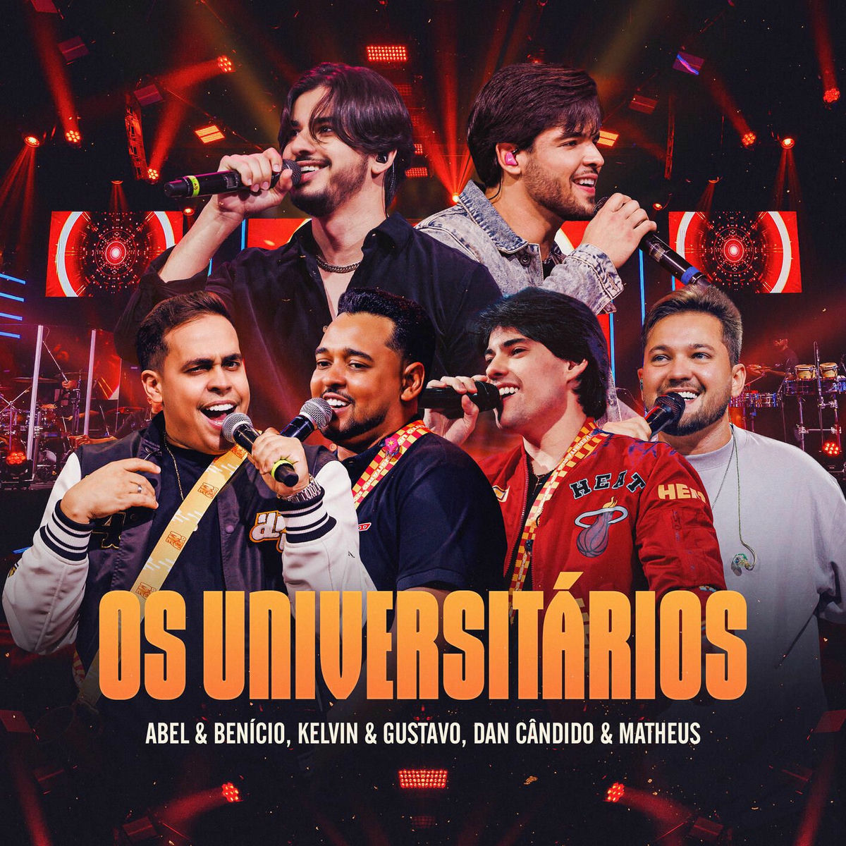 Album cover of Os Universitários Ao Vivo