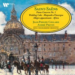 Cover of Saint-Saëns: Piano Concerto No. 1, Wedding Cake, Rhapsodie d'Auvergne & Africa