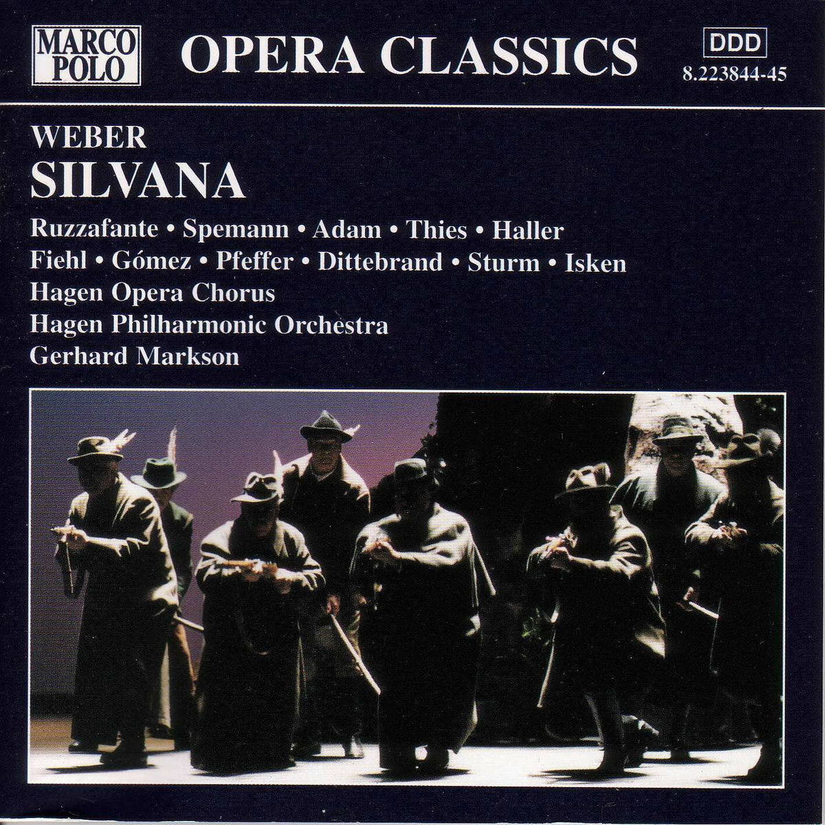 Album cover of Weber: Silvana